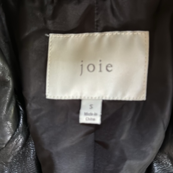 Joie leather jacket SZ s - Picture 2 of 7